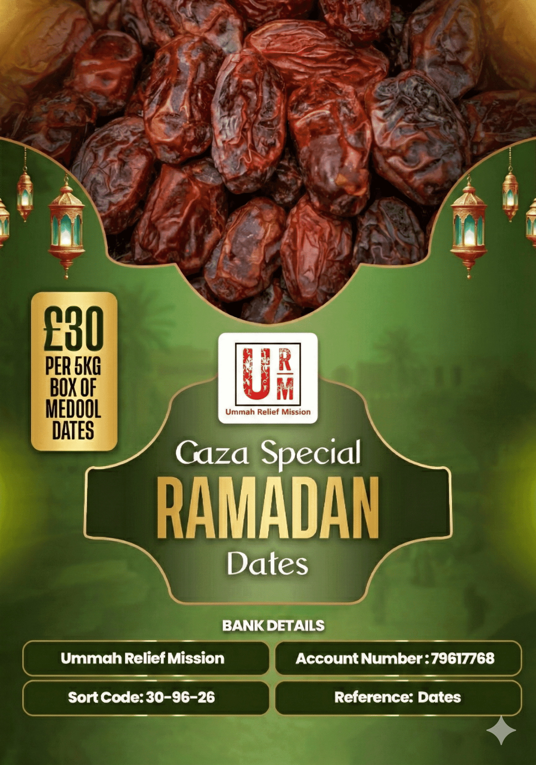 Gaza Special Ramadan Dates